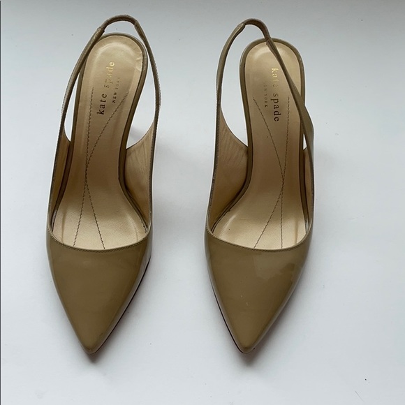 Kate Spade Nude Heels - Picture 2 of 5